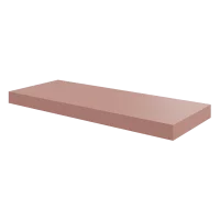 Полка настенная Spaceo Bistro 60x23.5 см МДФ цвет розовый