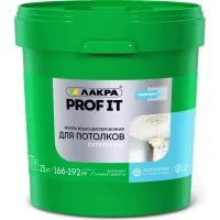 Акриловая краска для потолков ЛАКРА prof it
