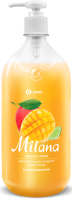 Жидкое крем-мыло Grass Milana Манго и лайм 1 л