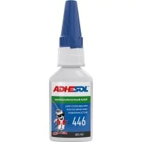 Цианоакрилатный клей для склеивания металлических поверхностей ADHESOL 446