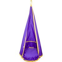 Одноместные круглые качели гамак BELON familia LILAC КА-001-LILAC
