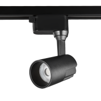 Трековый светильник спот светодиодный Wolta WTL-15W/01B 15 Вт 6 м² цвет черный