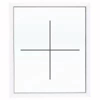 Окно пластиковое ПВХ VEKA глухое 1200x1000 мм (ВxШ) белый/белый