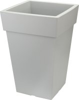 Кашпо Idea Тубус 20.5x44x30 см v14 л пластик смоки