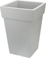 Кашпо Idea Тубус 20.5x44x30 см v14 л пластик смоки