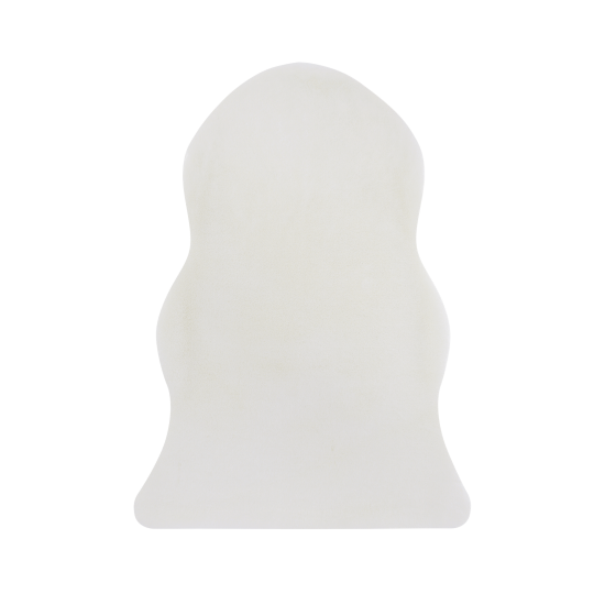 Шкура искусственная полиэстер Inspire Bianca 60x90 см цвет белый