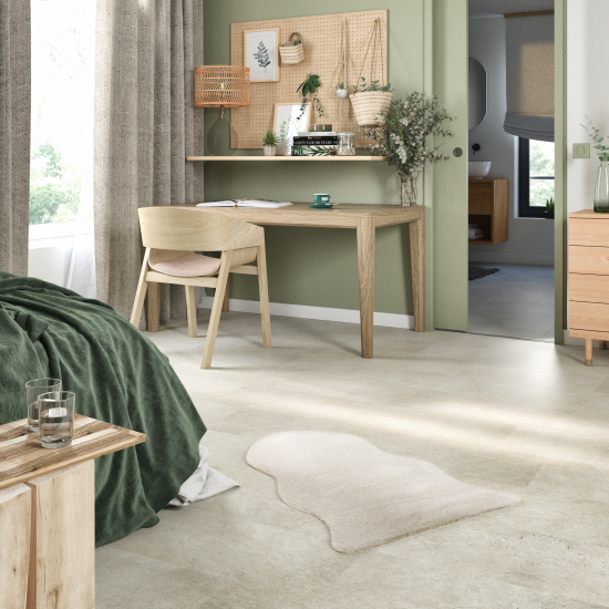 Шкура искусственная полиэстер Inspire Bianca 60x90 см цвет белый