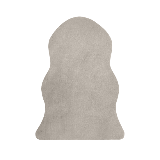 Шкура искусственная полиэстер Inspire Bianca 60x90 см цвет бежевый