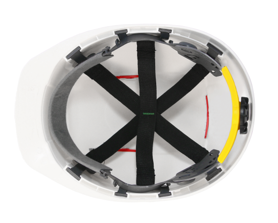 Каска защитная Krafter Titan Rapid, полипропилен, белая