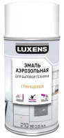 Эмаль аэрозольная для бытовой техники Luxens глянцевая цвет белый 210 мл