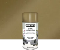 Эмаль аэрозольная декоративная Luxens сатинированная металлик цвет золотой 210 мл