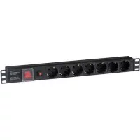 Блок розеток ExeGate ServerPro PDU-19H702 Al-7S-C14-SW-O