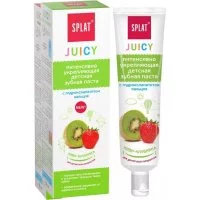 Детская зубная паста Splat JUICY KIWI-STRAWBERRY / КИВИ-КЛУБНИКА