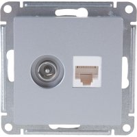 Двойная розетка Systeme Electric ATLASDESIGN
