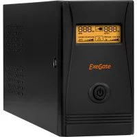 Источник бесперебойного питания ExeGate SpecialPro Smart LLB-650.LCD.AVR.EURO.RJ.USB