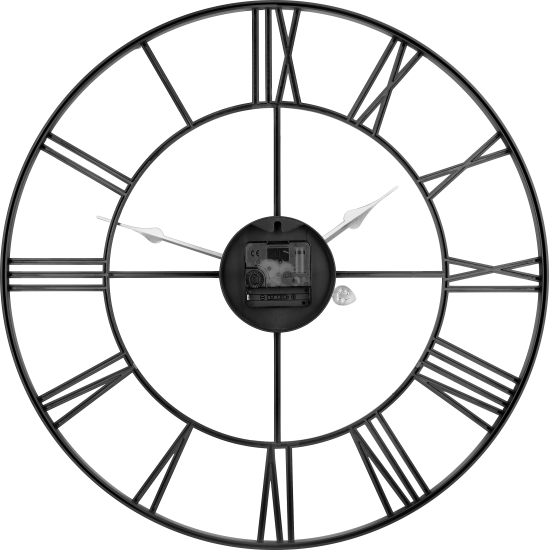 Часы настенные Troykatime Лофт D45 цвет черный