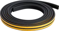 EPDM уплотнитель P 9x5.5 мм черный 6 м