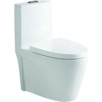 Безободковый напольный унитаз Santi Line SL-5012