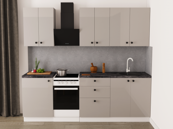 Вытяжка наклонная Kitll KCH 5102 50 см цвет чёрный