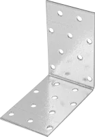 Угол крепежный равносторонний KUR 80x80x50x1.8