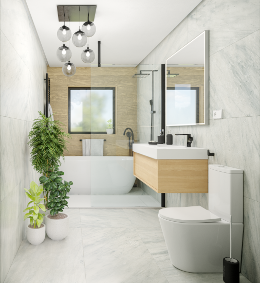 Унитаз-компакт Sensea Neo универсальный выпуск двойной слив