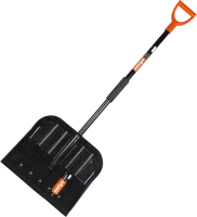 Лопата для уборки снега Amigo 46x150 см пластик с черенком