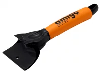 Скребок для льда Amigo 27 см пластик черный/оранжевый