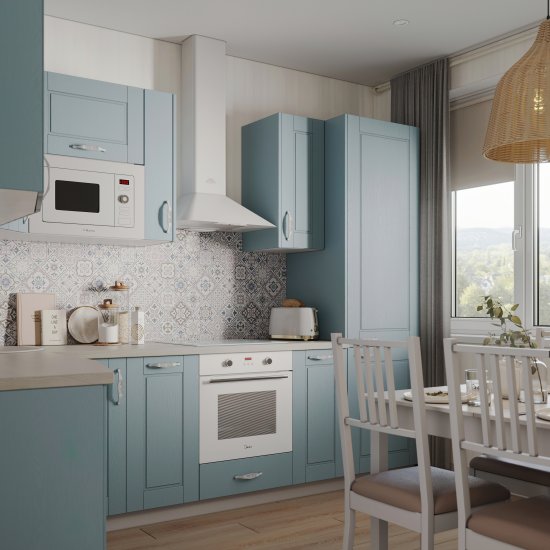 Вытяжка купольная Elikor Fleur 60 см цвет белый