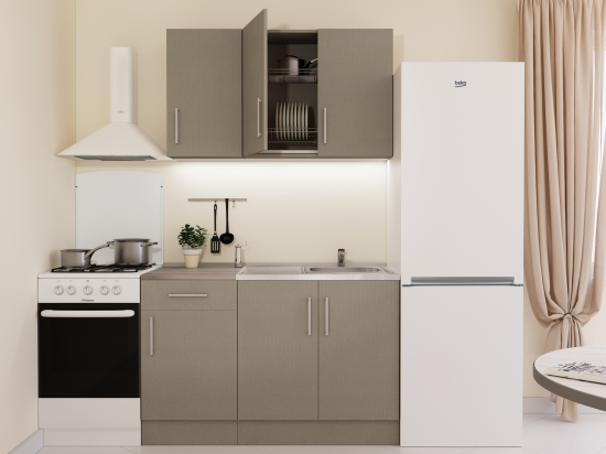 Вытяжка купольная Elikor Fleur 60 см цвет белый