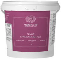 Грунт краска Master Good Contact готовый раствор цвет белый 1 кг