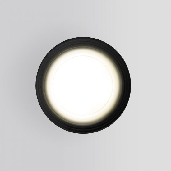 Светильник садово-парковый накладной Elektrostandard Light черный 100 мм GU10 10 Вт IP65 (35128/H)