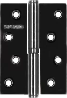 Петля дверная разъемная правая S100413-BNBL, 100x75 мм сталь цвет чёрный