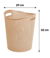 Корзина для бумаг Svip Soul 13 л цвет кофейный