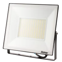Прожектор светодиодный уличный Ritter Profi 53410 9 100 Вт 10000 Лм 180-240В холодный белый свет 6500К IP65 черный