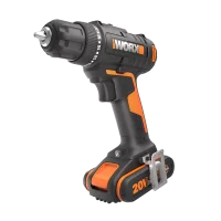 Дрель-шуруповерт аккумуляторная Worx WX100, 20 В Li-ion 1x2 Ач