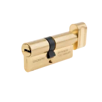 Цилиндровые механизмы Apecs Pro LM-68(31/37C)-C-G 68 мм, ключ/вертушка, цвет золотой