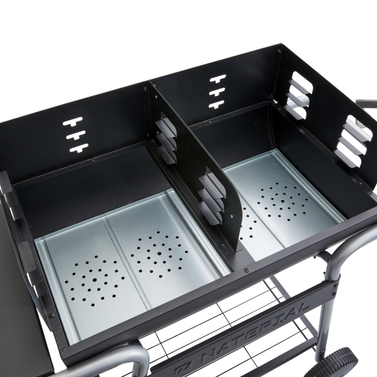 Гриль угольный передвижной Naterial Icarus Alpha 59x110x92 см