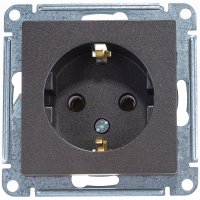 Одноместный механизм розетки Systeme Electric ATLAS DESIGN