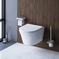 Подвесной безободковый унитаз Damixa Skyline