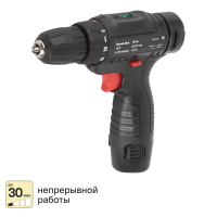 Дрель-шуруповерт аккумуляторная DRA-12/Р, 12 В Li-ion 1.3 Ач