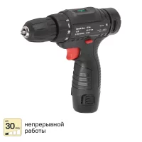 Дрель-шуруповерт аккумуляторная DRA-12/Р, 12 В Li-ion 1.3 Ач