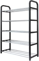 Этажерка для обуви Gromell Rusa 50x68x18.5 см 5 полок металл цвет черный