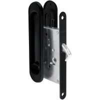 Защелка для раздвижных дверей Punto SH.SL152.KIT011-BK Soft LINE SL-011 BL-24