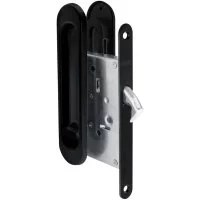 Защелка для раздвижных дверей Punto SH.SL152.KIT011-BK Soft LINE SL-011 BL-24