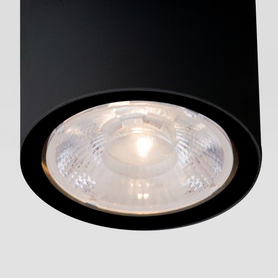 Светильник светодиодный садово-парковый накладной Elektrostandard Light LED черный 110 мм 4000К 7 Вт IP65 (35131/H)