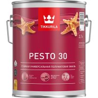 Стойкая алкидная универсальная эмаль Tikkurila PESTO 30