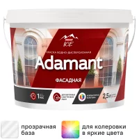Краска фасадная Parade ice Adamant матовая прозрачная база C 2.5 л