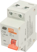 Дифференциальный автомат Tdm Electric АВДТ-32 1P N C10 A 30 мА 4.5 кА AC SQ0202-0501