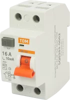 УЗО Tdm Electric ВД1-63 2P 16 A 10 мА 4.5 кА AC SQ0203-0002