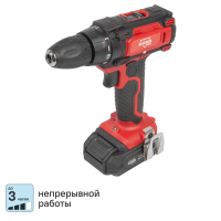 Дрель-шуруповерт аккумуляторная Elitech ДА 12СЛ2 12 В 2x1.7 Ач